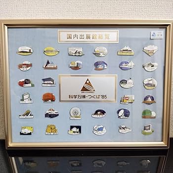 Amazon.co.jp: 科学万博つくば 記念ピンバッジ 32本セット 1985年 筑波